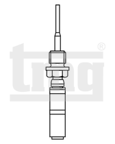 Thermometer mit Verbindungsstecker